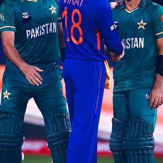 Babar Azam and Virat Kohli wallpaper