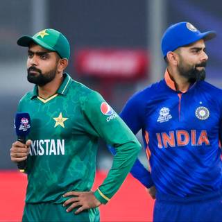 Babar Azam and Virat Kohli wallpaper