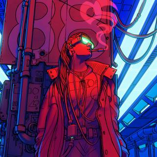American cyberpunk films wallpaper