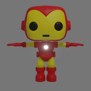 Iron Man retro pop wallpaper