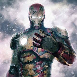 Iron Man retro pop wallpaper