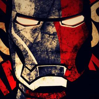 Iron Man retro pop wallpaper