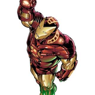 Iron Man retro pop wallpaper