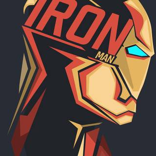 Iron Man retro pop wallpaper