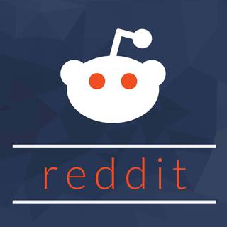 Reddit logo wallpaper
