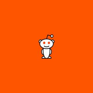 Reddit logo wallpaper