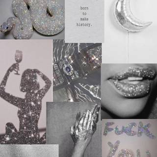 Silver jewelry wallpaper