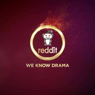 Reddit logo wallpaper