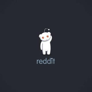 Reddit logo wallpaper