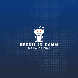Reddit logo wallpaper
