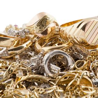 Silver jewelry wallpaper