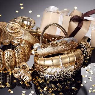 Silver jewelry wallpaper