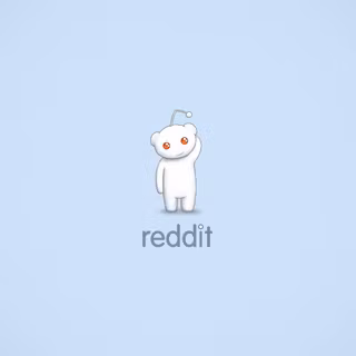 Reddit logo wallpaper