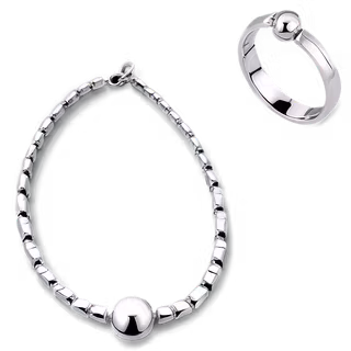 Silver jewelry wallpaper