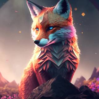 Fox PC wallpaper