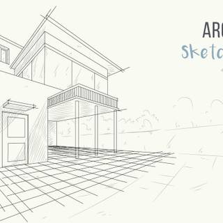 Architecture drawing wallpaper