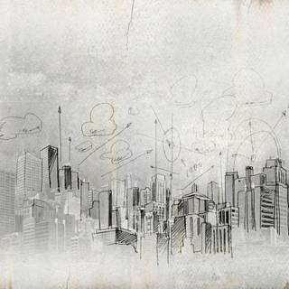 Architecture drawing wallpaper