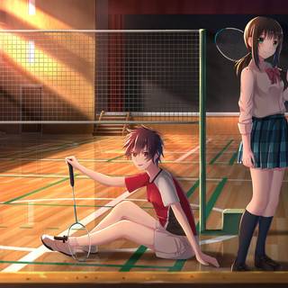 Badminton anime wallpaper