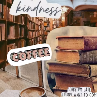 Vintage cafe wallpaper