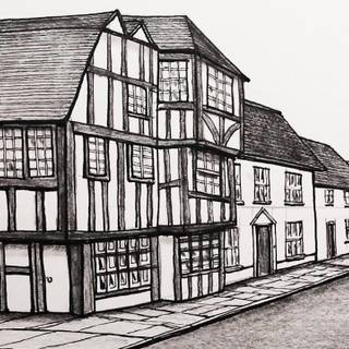 Architecture drawing wallpaper