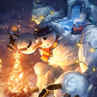 Gamer Christmas wallpaper