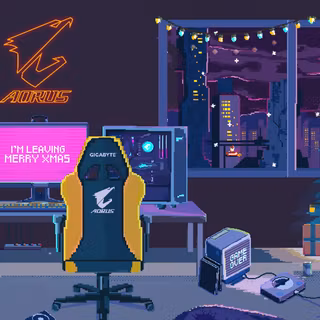 Gamer Christmas wallpaper