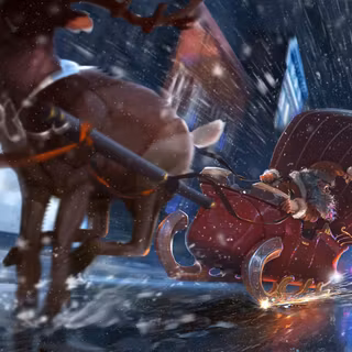 Gamer Christmas wallpaper