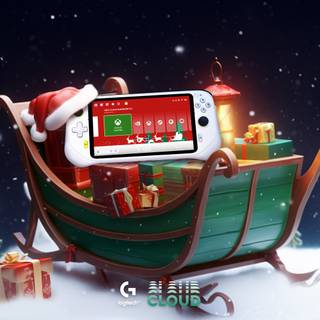 Gamer Christmas wallpaper