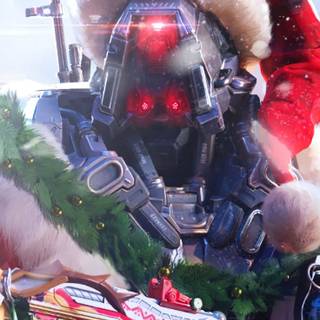 Gamer Christmas wallpaper