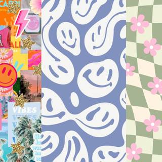 Preppy vibes wallpaper