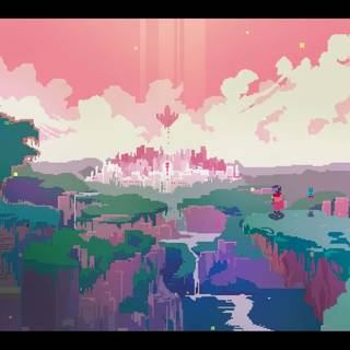 Pixel fantasy wallpaper