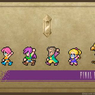 Pixel fantasy wallpaper