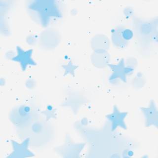 White and light blue wallpaper