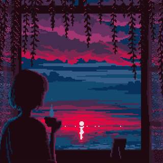 Pixel fantasy wallpaper