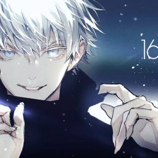 Itadori and Gojo wallpaper