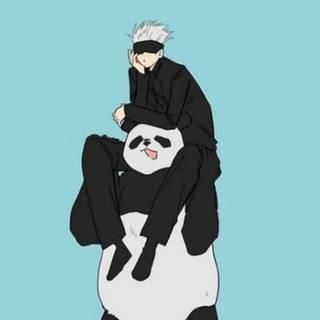 Itadori and Gojo wallpaper