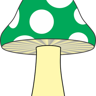 Mushroom cartoon wallpaper