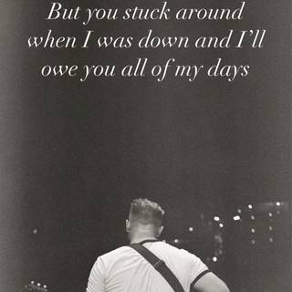 Zach Bryan lyrics wallpaper