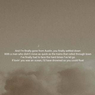 Zach Bryan lyrics wallpaper
