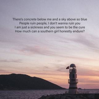 Zach Bryan lyrics wallpaper