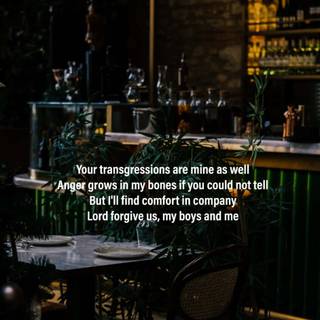 Zach Bryan lyrics wallpaper