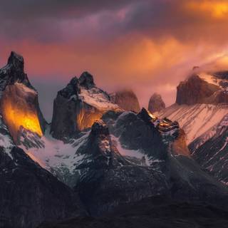 Patagonia Argentina Torre del Paine National Park wallpaper