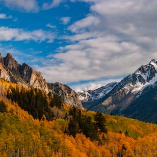 Aspen USA Rocky Mountains autumn wallpaper