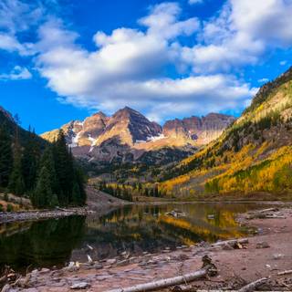 Aspen USA Rocky Mountains autumn wallpaper