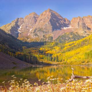 Aspen USA Rocky Mountains autumn wallpaper
