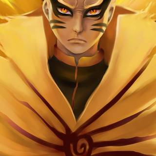 Naruto Baryon Mode 4k mobile wallpaper