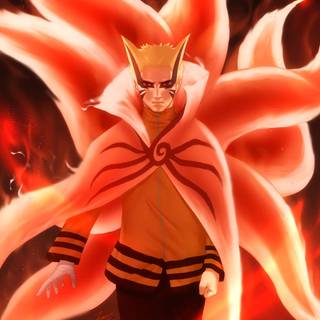 Naruto Baryon Mode 4k mobile wallpaper