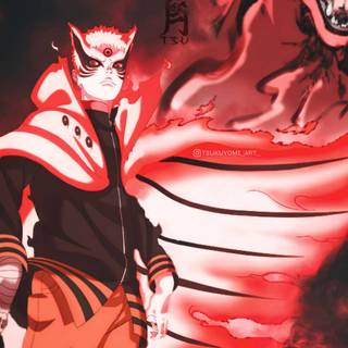 Naruto Baryon Mode 4k mobile wallpaper