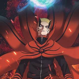 Naruto Baryon Mode 4k mobile wallpaper