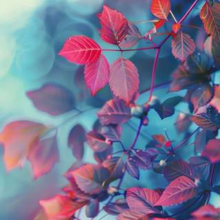 Autumn leaves 4k iPhone wallpaper